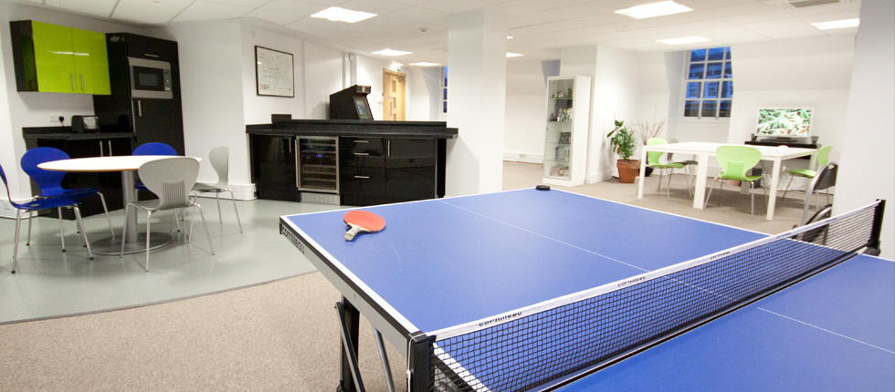 Our table tennis table